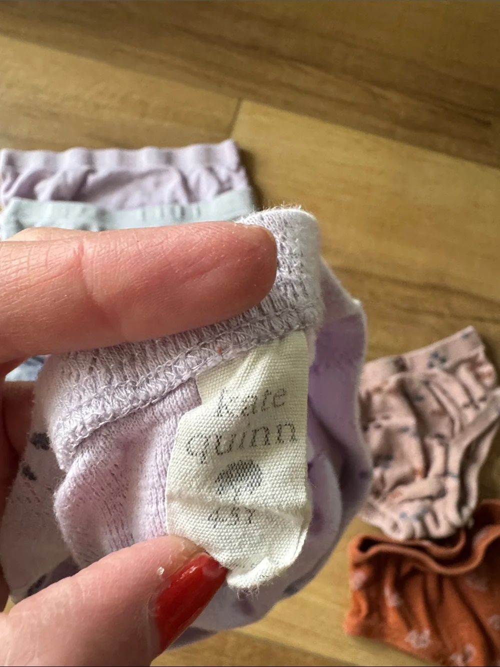 Pointelle knit Kate Quinn bloomer panties 4-5Y
